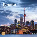 2023 Toronto Monthly Wall Calendar by Bright Day, 12 x 12 Inch, Travel Guide Canada Maple Leafs