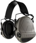 Sordin T2 ear muffs 303005-10P – military standard hearing protection with leather headband – active and electronic – bronze