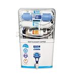 KENT Elegant Copper RO Water Purifier | 4 Years Free Service | ISI Marked | Multiple Purification Process | RO + UV + UF + Copper + TDS Control + UV LED Tank | 8L Tank | 15 LPH Flow | White