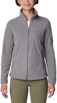 Columbia Women's Fast Trek II Jacket, City Grey Heather/City Grey, X-Large