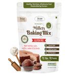 NIHKAN Gluten Free Baking Mix made of Millets - 454g (1lb) | Wheat Free 1 to 1 Premium Baking Flour | All Purpose No Maida for Cakes, Cookies, Breads | Nutrition of Sprouted Grains | High protein & High Fibre | No Sugar Maida Replacer Flour