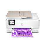HP ENVY Inspire 7920e All-in-One Wireless Colour Printer | 5 months free Instant Ink limited time only | 35-page Automatic Document Feeder | White
