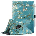 FINTIE Rotating Case for iPad Mini 5 2019/iPad Mini 4 2015-7.9 Inch [360 Degree Rotating] Smart Stand Protective Cover, Auto Sleep/Wake Feature, Blossom