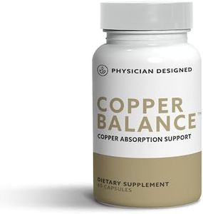 Copper Balance | Fibromyalgia and Heavy Metal Toxicity Support | 60 Capsules | Optimize Metallothionein Function, Nerve Pain, Fibromyalgia Fog, Tender Points, and Fibrositis Pain