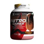 BIG ROCK NUTRITION Nitro Gainer | Weight Gainer Protein Muscle Mass Gainer (Dark Chocolate, 2.7Kg)