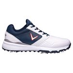 Callaway Mens Chev Golf Shoe, White Navy Red, 9.5 UK EU