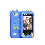 Kids Smart Phone Toys- Toddler Touchscreen Fake Phone with HD Dual Camera | Dinosaur Travel Play Phone for Girls & Boys Ages 3-8, Birthday Gift