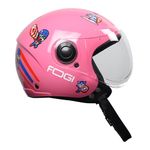 Kids Bike Helmet by Xinor, ISI Certified & Lightweight 6-14 Years, Captain Marvel Design - XS (Pink)