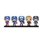 Funko Pop! Marvel: YOTS - 5 Pack Cap Captain America - Mickey Mouse - Amazon Exclusive - Vinyl Collectible Figure - Gift Idea - Official Merchandise - Toy for Children and Adults - TV Fans