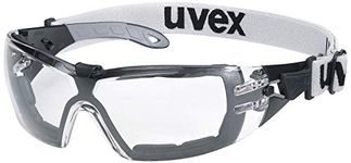 Uvex Pheos S Guard Safety Glasses for Work - Transparent Lenses