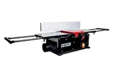 Cutech 40180HI 8-Inch Spiral Cutterhead Benchtop Jointer with Cast Iron Tables, 16 Tungsten Carbide Inserts, Extra Long 24" Fence and Additional Fence Brackets