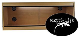48x24x24 Inch Vivarium Flatpacked In Beech, 4ft Viv By Repti-life