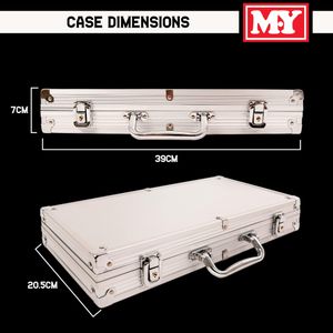 M.Y Texas Hold'em Poker Set – 300 Piece Casino Chip Set