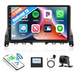 1+32GB CAMECHO Android 13 Apple Carplay Car Stereo for Mercedes Benz C-Class W204 2007-2011 9" Touchscreen Car Radio with GPS Sat Nav Android Auto Bluetooth HiFi WiFi SWC FM RDS Radio Reverse Camera