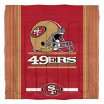 NFL San Francisco 49ers Full Comforter and Sham Set, Full/Queen