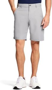 Izod Men's Classic Fit Golf Short, Nickel, 36W
