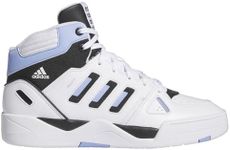 adidas Men's MIDCITY MID Shoes Basketball, Cloud White/Blue Spark/core Black, 9 UK