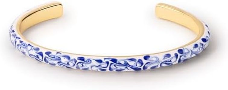 Ana Luisa Cuff Bracelets for Women - 14K Gold Plated & Silver Rhodium Cuff Bracelets - Sleek Designs Perfect for Layering - Hypoallergenic, Water-Resistant, Tarnish-Free Bracelet