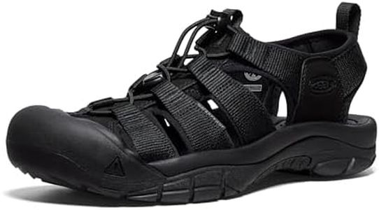 KEEN Male Newport H2 Triple Black Size 11 US Sandal