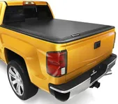 YITAMOTOR Soft Tri Fold Truck Bed Tonneau Cover Fits for Chevy Silverado/GMC Sierra 1500 2014-2018, 2019 Legacy/Limited Fleetside 6.6 ft Bed