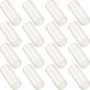 Frienda 16 Pcs Trailer Leaf Spring Bushings Nylon Bushings Trailer Bushings Fits 9/16" I. D. x 1-3/4" for Car Trailer Axle Boat Parts Replacement Tool