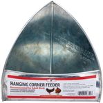 Little Giant 167543 GLV HANGI Hanging Corner Feeder, Galvanized