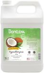 TropiClean Dog Shampoo Grooming Supplies - Hypoallergenic Puppy & Kitten Shampoo Gentle Cleansing for Sensitive Skin - Derived from Natural Ingredients - Used by Groomers - Gentle Coconut, 3.8L