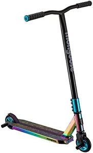 Mongoose R6314AZB Rise 100 Pro Youth and Adult Freestyle Kick Scooter, Oil Slick