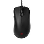 BenQ EC2-C Zowie Ergonomic Gaming Mouse | Professional Esports Performance | Lighter Weight | Driverless | Paracord Cable | 24-Step Scroll Wheel | Matte Black | Medium Size