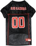 Pets First NCAA College Texas Tech Red Raiders Mesh Jersey for Dogs & Cats, Size XX-Large, Licensed Dog Jersey with Your Favorite Football/Basketball College Team