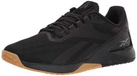 Reebok Men's Nano X1 Cross Trainer, Black/Night Black/Rubber Gum, 6.5 UK