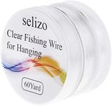 Fishing Wire, Selizo 3Pcs Clear Fis