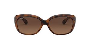 Ray-Ban Women's Jackie Ohh Dark Lenses, Habana/Marrón Claro Gradient Negro, 58