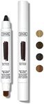 dpHUE Root Touch-Up Stick, Dark Brown - Temporary Hair Color & Blend Brush Stick - Instant, Natural-Looking Gray Root Coverage - Easy to Apply - Longwear, Sweat-Resistant Formula