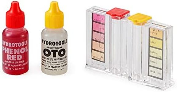 SWIMLINE HYDROTOOLS Economy Chlorine/Bromine/Ph Pool Water Test Kit