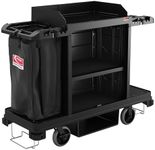 Suncast Commercial HKC1000 Standard Housekeeping Cart, 56" Height, 22" Width