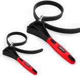 Rubber Strap Adjustable Wrench Set 