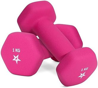 Yes4All Set Manubri Palestra in Neoprene Esagonale - Coppia di Pesi Palestra in Casa, Dumbbells Set
