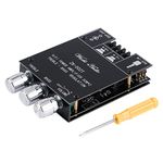 Bluetooth Amplifier Board Hifi Stereo - Audio Amplifier Module 2.0 Channel TPA3116D2 Class D Mini Digital Amplifier Bass Treble Control 2X50W 12V-24V