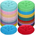 Tinideya 36 Pcs Round Floor Pillow Cushions 15.7 Inch Flexible Seating Pillows Chair Cushions Floor Pillow Reading Cushion for Kids Adults Classroom Home School Playing Supplies, 18 Colors