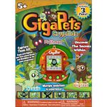 Giga Pets Virtual Pet for Kids Ages 5 and Up, 90s Throwback, Cryptids, Includes Three Pets, Mothman, Bigfoot and Nessie, Kids Learn to Take Care of a Pet