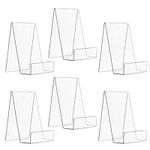 6 Pack Acrylic Book Stand, Clear Bo