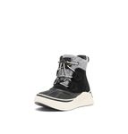 SOREL Children's Out N About lV Chillz Waterproof Boot, Black/Chalk, 1 Big Kid