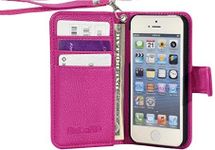 Wisdompro Wallet Case for iPhone 5,