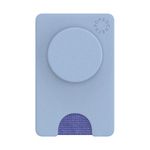 PopSockets: Phone Wallet with Expanding Phone Grip, Phone Card Holder - Cornflower Blue