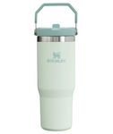 Stanley IceFlow Stainless Steel Tumbler Vacuum Insulated Water Bottle for Home, Office or Car Reusable Cup with Straw Leak Resistant Flip Cold for 12 Hours or Iced for 2 Days, Mist, 30 OZ / 0.89 L