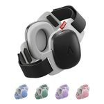 Alpine Muffy Baby Comfort - Baby Ear Protection Noise Cancelling - CE & ANSI Certified - Unique Headband for Safe fit & Comfort - Multi-adjustable for Ages 3-48 Months - 24dB Sound Reduction, Black