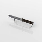 Plexico Clear Acrylic Knife Stand/D