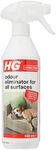 HG Odour Eliminator for All Surfaces, Smell Remover for Soft Furnishings, Effective Urine Neutraliser & Pet Odour Eliminator, Carpet Furniture & Room Deodoriser Spray - 500ml