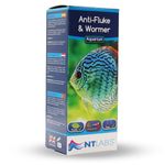 NT Labs Aquarium Anti-Fluke and Wormer,Tropical and Coldwater Aquarium Medicine,Treats Internal Worms, Combats External Parasites Such as Skin and Gill Flukes (20 ml)